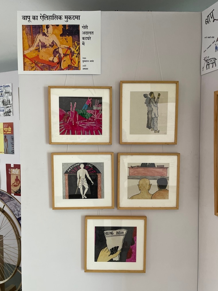 Safdar Hashmi Memorial Trust (SAHMAT), exhibition 'India is not Lost', India's struggle for independence, showcase, artistic community, secular India, indian express news