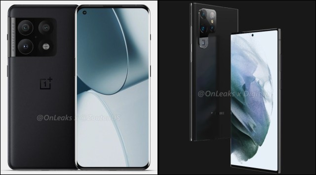 OnePlus 10 Pro, Samsung Galaxy S22, Apple iPhone 14,