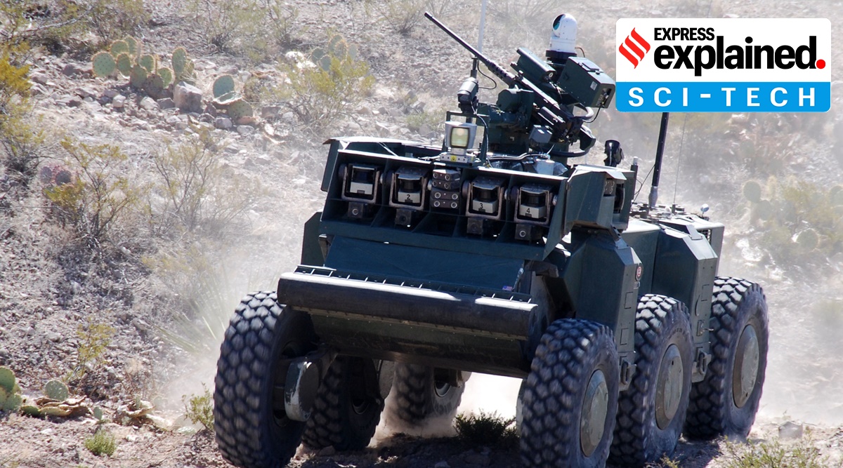 A combat robotic vehicle. (Photo: The New York Times)