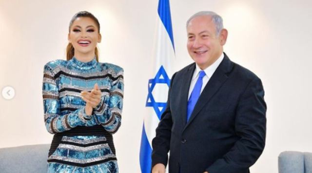 Urvashi Rautela, Urvashi Rautela in Israel, Urvashi Rautela news, Urvashi Rautela Miss Universe, Urvashi Rautela and Benjamin Netanyahu, Bhagavad Gita, indian express news