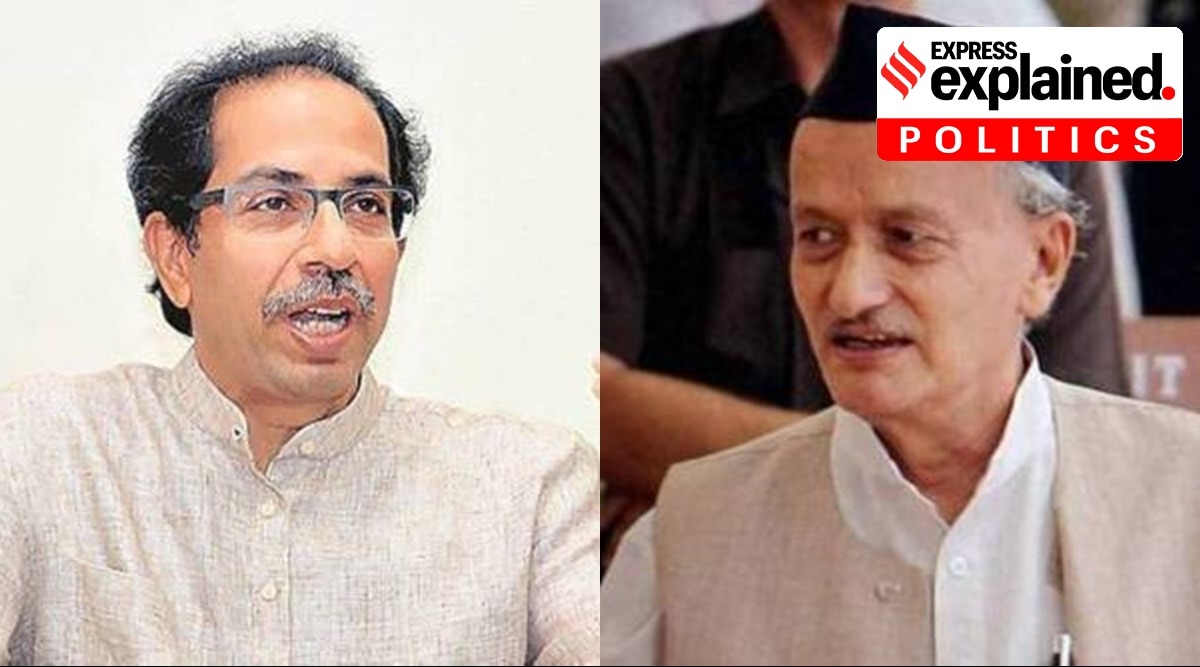 Maharashtra Chief Minister Uddhav Thackeray and Governor Bhagat Singh Koshyari | File