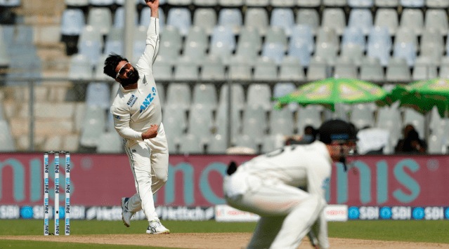 New Zealand, india, ind vs nz, Ajaz Patel, Ajaz Patel new zealand, New Zealand Ajaz Patel, New Zealand left arm spinner, sports news, indian express