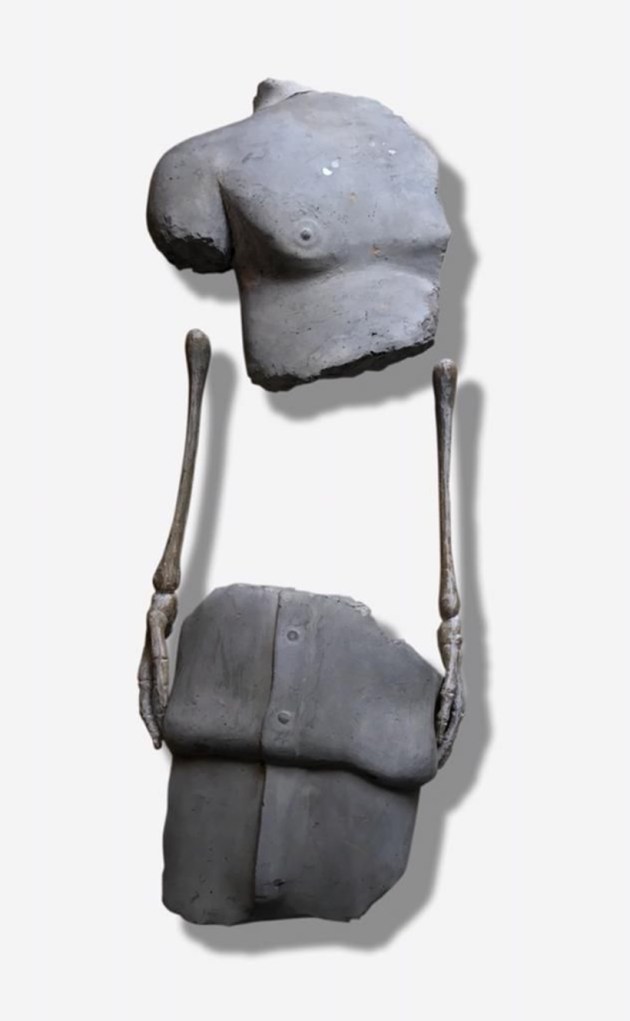 Palette art gallery, indianexpress.com, indianexpress, 18 dimensions sculpture art, bikaner house exhibition, exhibition news,