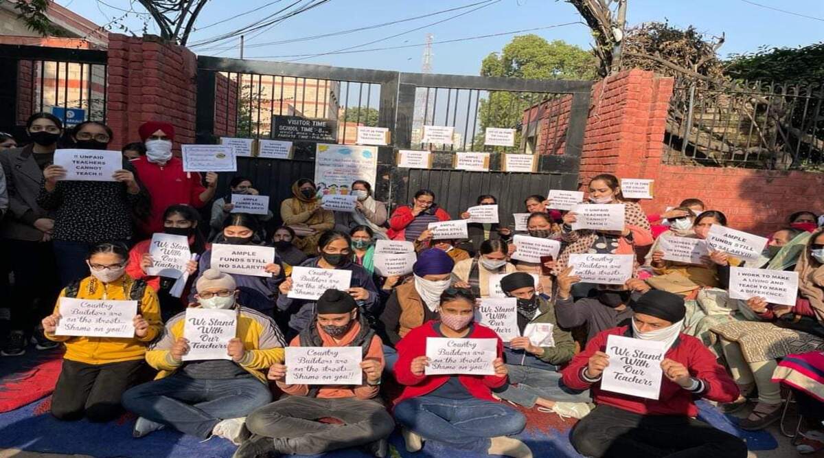 school teachers, teachers protest