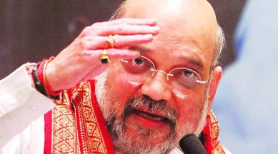 Amit Shah, Amit Shah news, Indian Constitution, smuggling of fake currency, arms smuggling, and narcotics, Indian Express, India news, current affairs, Indian Express News Service, Express News Service, Express News, Indian Express India News