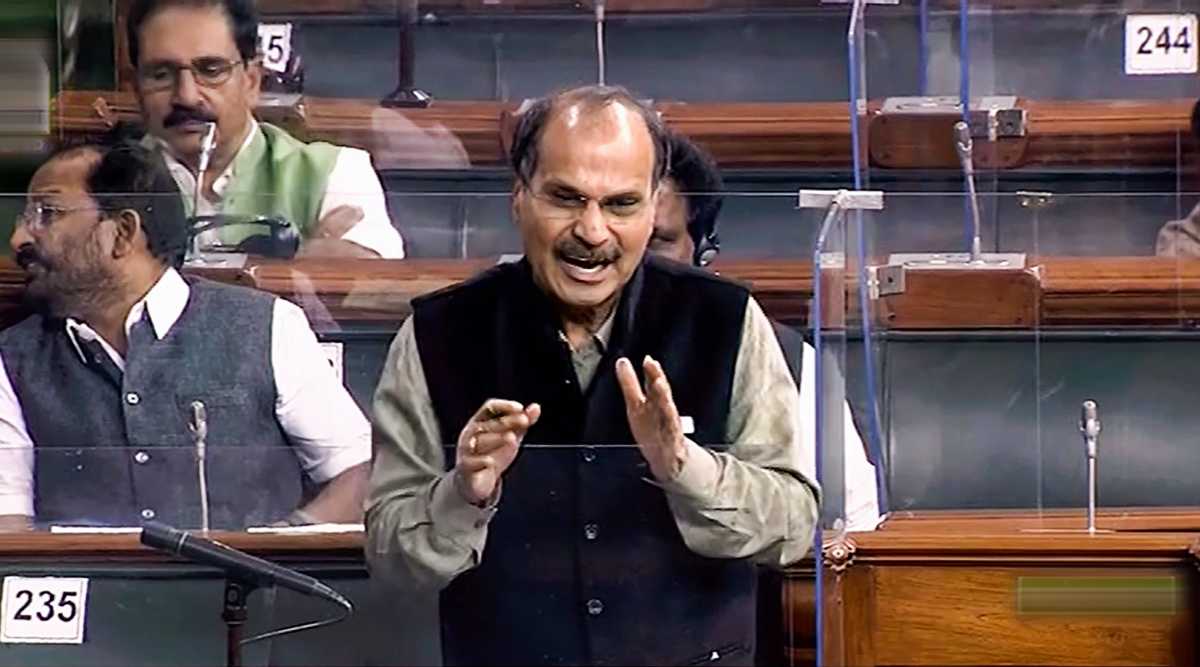 Centre must come clean on cryptocurrency issue: Congress leader Adhir in  Parliament | India News - The Indian Express