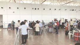 Covid-19, omicron, omicron variant, covid omicron, Covid news, Gujarat Covid, Covid vaccine, covid vaccination, Ahmedabad international airport, Ahmedabad, Ahmedabad news, RT-PCR tests, covid death, Indian Express, India news, current affairs, Indian Express News Service, Express News Service, Express News, Indian Express India News