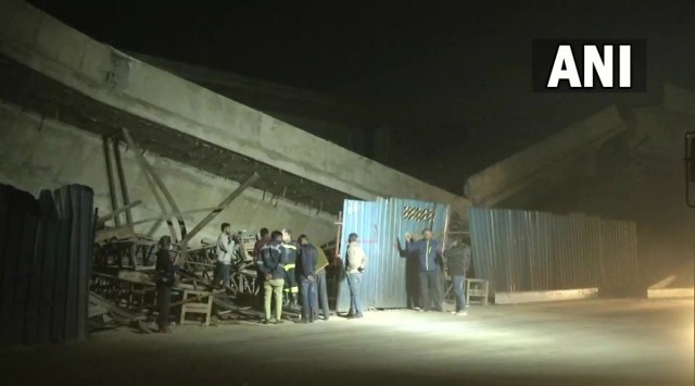 The overbridge in AUDA’s jurisdiction, is being built by Ranjit Buildcon with the expected date of completion scheduled for April 2022. (ANI)