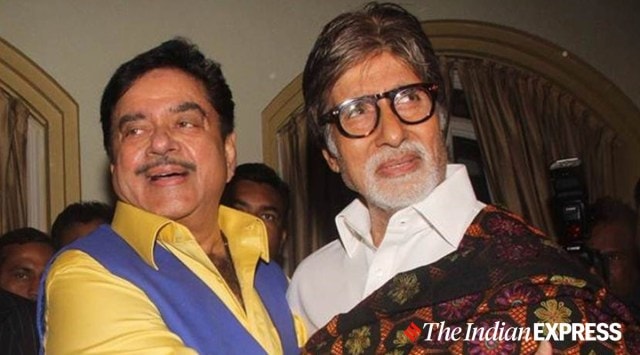 Shatrughan Sinha and Amitabh Bachchan