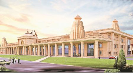 Ayodhya railway station, Ayodhya station, Ayodhya news, Ram Mandir, Uttar pradesh news, Indian Express, India news, current affairs, Indian Express News Service, Express News Service, Express News, Indian Express India News