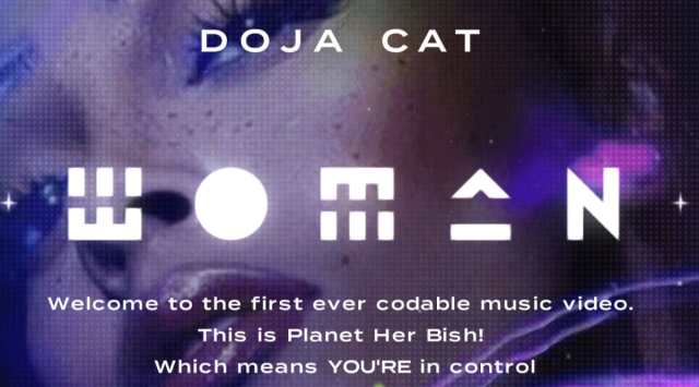 Girls Who Code, Doja Cat, Doja Cat Woman, Woman music video, Doja Cat Woman, Doja Cat Woman music video, Doja Cat news