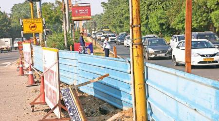  People travelling on the roads leading to Kharar from Mohali remained stranded till late at night due to the jams. (Representational image)