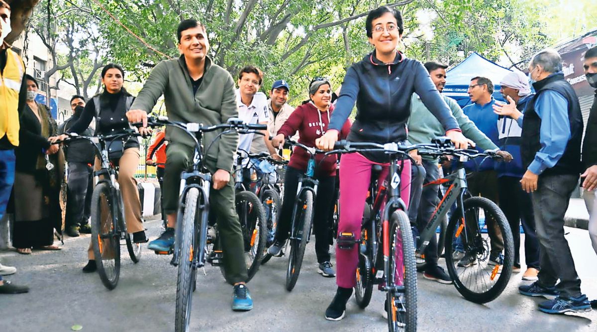 CR Park, CR Park Delhi, skateboards bicycles, Raahgiri campaign, public place, chess, yoga, Delhi news, Delhi city news, New Delhi, India news, Indian Express News Service, Express News Service, Express News, Indian Express India News