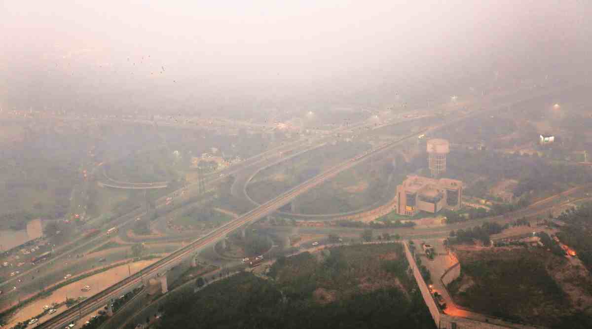 Delhi air pollution, Delhi air quality, delhi aqi today, stubble burning, Delhi air pollution news, Vehicular emissions, delhi air quality, delhi weather, delhi weather forecast, delhi weather today, delhi rain, delhi news, Indian express