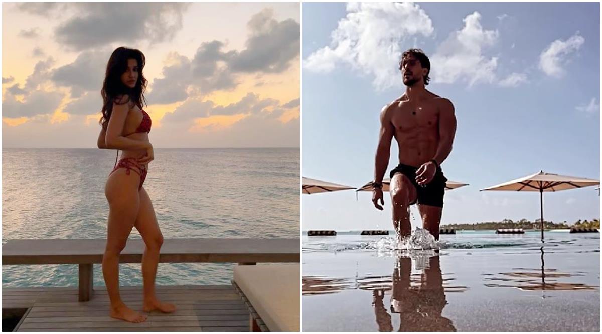 Disha Patani And Tiger Shroff X X X - Disha Patani-Tiger Shroff flaunt their toned physique in new vacation  posts, see photo and video | Bollywood News - The Indian Express