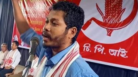 Pranab Doley, assam activist passport renewal stuck, assam NRC, national register of citizens, himanta bidwa sarma, indian express, assam news