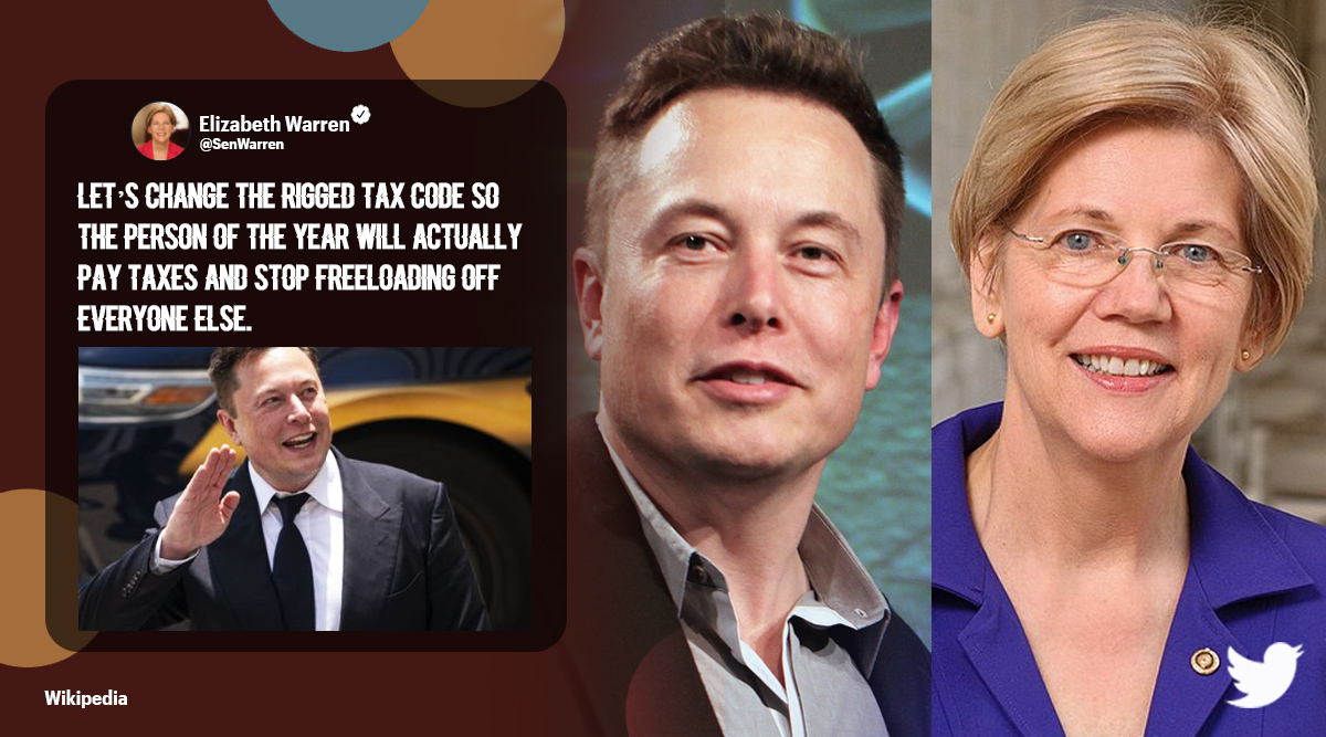 Elon Musk and Elizabeth Warren get into a Twitter spat over tax reform