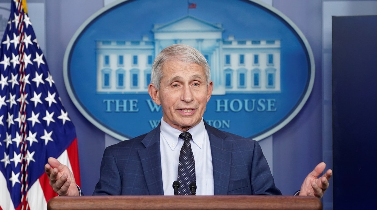 Dr. Anthony Fauci speaks about the Omicron coronavirus variant during a press briefing at the White House in Washington, US on Dec 1, 2021. (Reuters)
