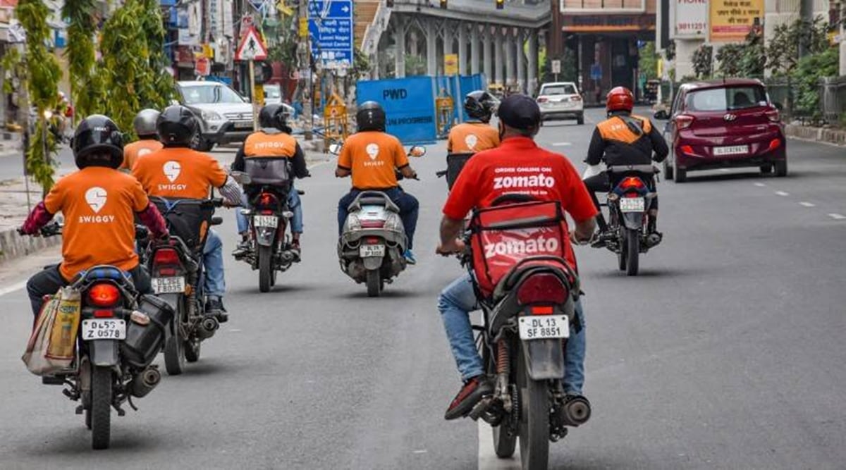 The Greater Chennai Corporation (GCP) in a statement said the target by the delivery aggregators is putting a lot of pressure on the food delivery personnel. (PTI photo)