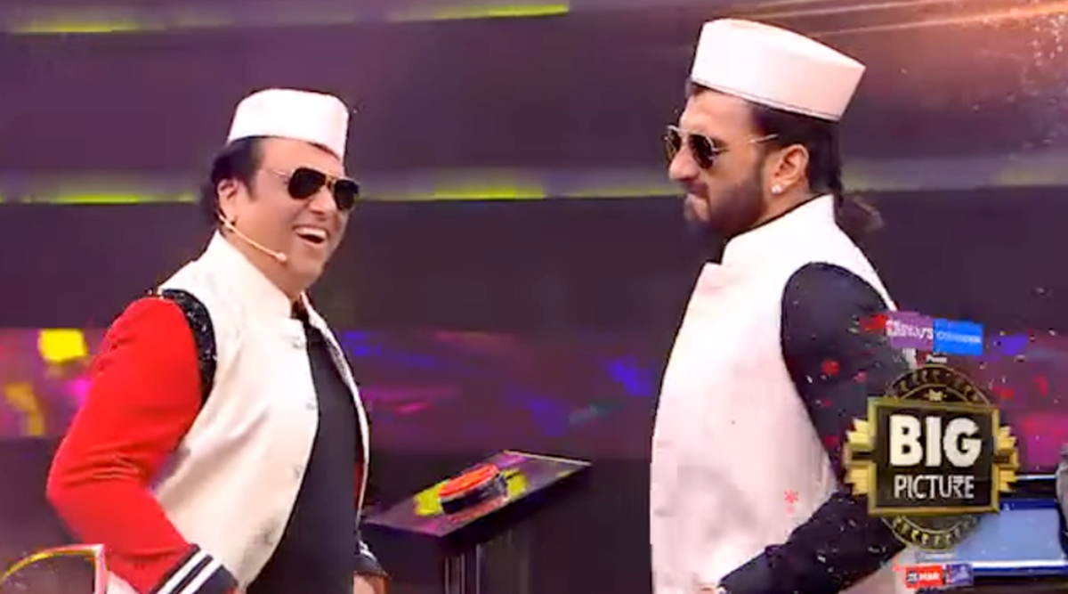 The Big Picture: Ranveer Singh dances with Govinda on Raja Babu songs, says  'Chichi I love you'. Watch promo | Entertainment News,The Indian Express