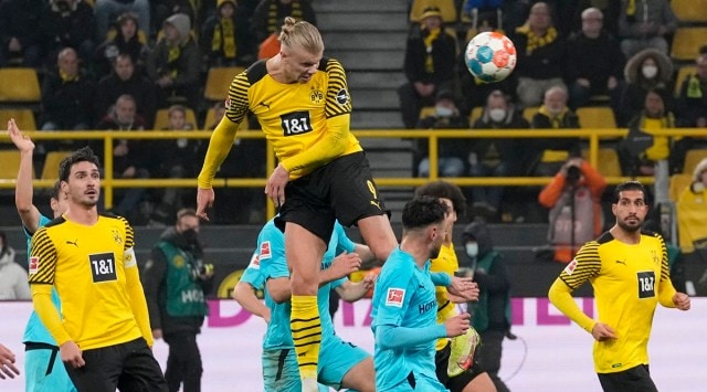 Bundesliga: Erling Haaland brace leads Dortmund to 3-0 win over ...