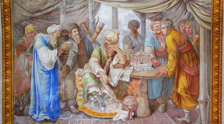 Christmas, Christmas greetings, Mughals and Christmas, Mughals, Christmas wishes, Christmas cards, Christmas 2021, Christmas news, Christmas art, Christmas paintings, Indian Express