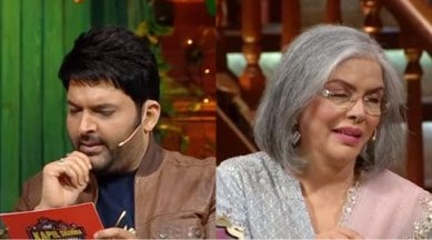 I was told when I bathed on screen…&#39;: Watch Zeenat Aman&#39;s honest response to Kapil Sharma&#39;s rain dance query | Entertainment News,The Indian Express