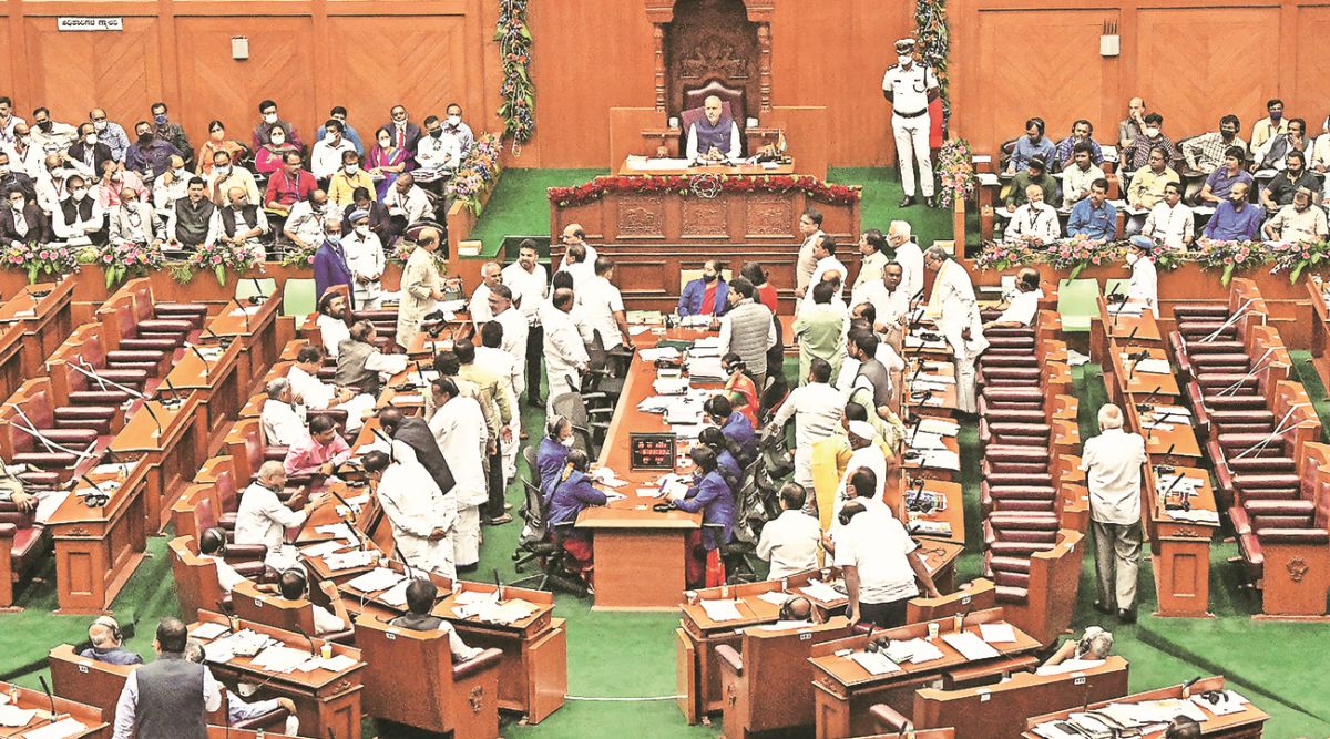 Karnataka news, Basavaraj Bommai, BJP government, Siddaramaiah, Yediyurappa, Karnataka anti-conversion Bill, Karnataka conversion Bill, Karnataka love jihad Bill, Explained, Indian Express, Indian Express Explained, current affairs