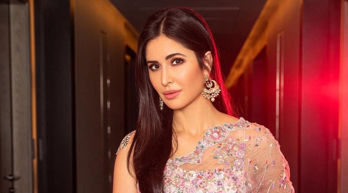 Katrina Kaif looks lovely in ivory ruffled sari ahead of rumoured wedding  with Vicky Kaushal | Lifestyle News,The Indian Express