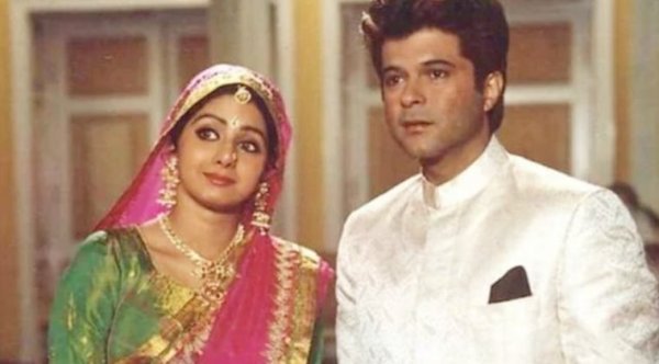 Anil Kapoor and Sridevi