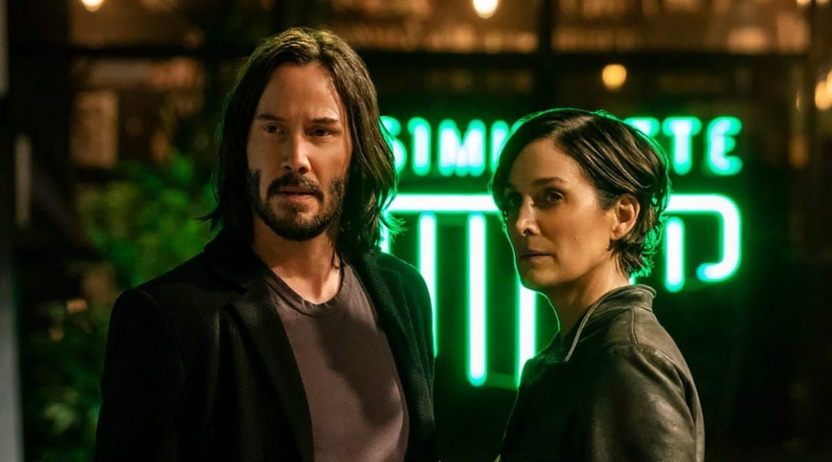 The Matrix Resurrections Movie Review Keanu Reeves Carie Ann Moss Neo And Trinity Inhabit A