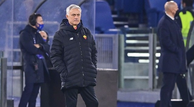 Jose Mourinho took over at Roma in the off-season but has had mixed results. (Twitter/ASRoma)