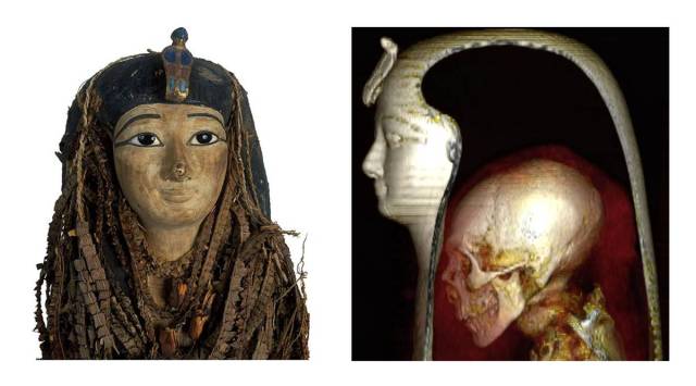 CT scan helps digitally unwrap mummy of pharaoh Amenhotep I ...