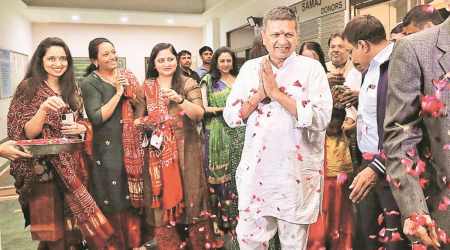 Patidar leader Naresh Patel