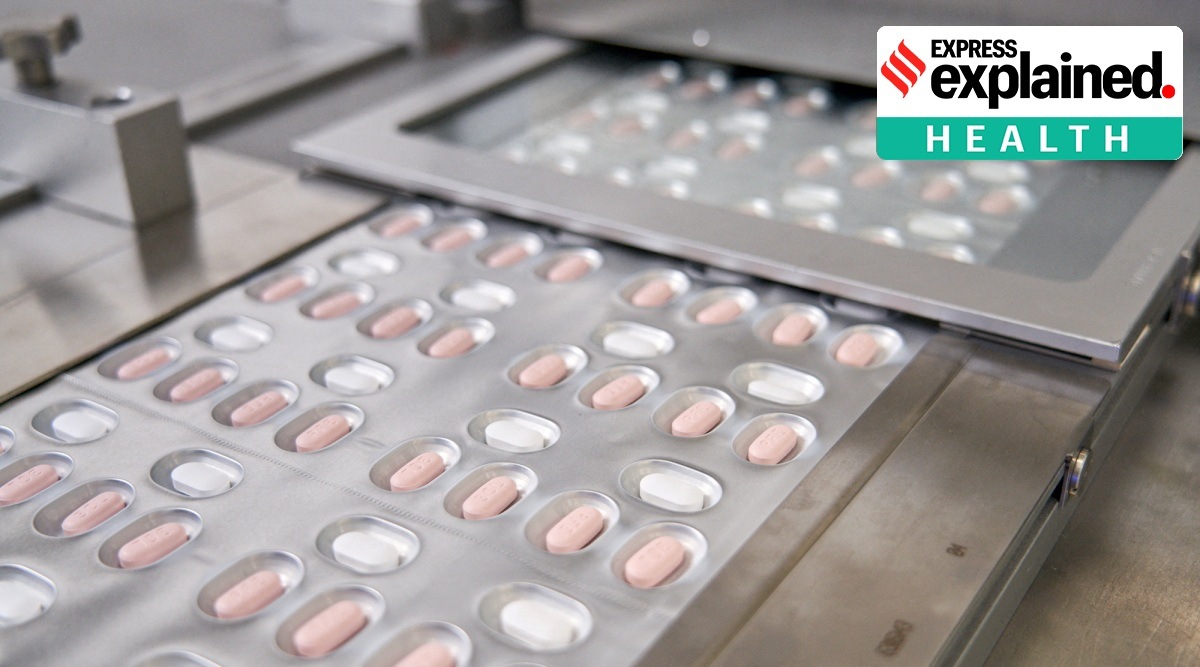 Paxlovid, Pfizer's Covid-19 pill, is seen manufactured in Ascoli, Italy. (Pfizer/Handout via Reuters)