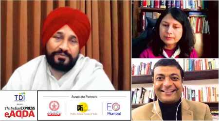 Punjab Chief Minister Charanjit Singh Channi was in conversation with Ravish Tiwari, Political Editor and Chief of National Bureau, The Indian Express, and Manraj Grewal Sharma, Resident Editor, The Indian Express, Chandigarh.