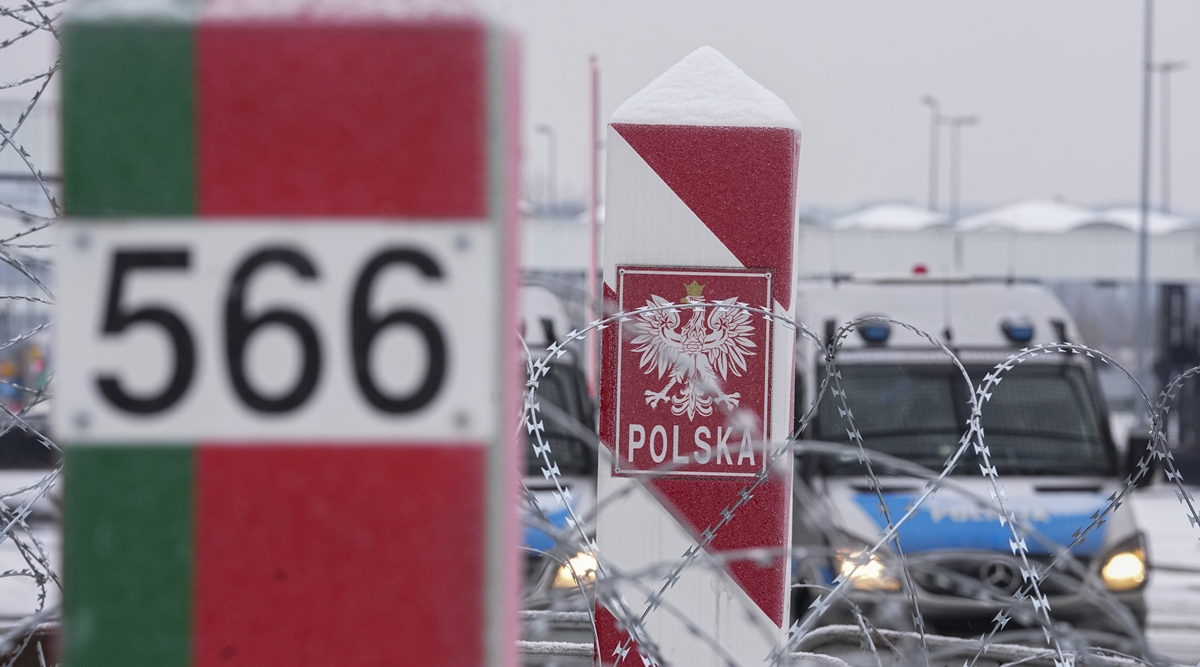 Baltarusijos ir Lenkijos sienos krizė tapo kliūtimi nelegaliems indų imigrantams Europoje