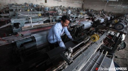 Since the last month, the textile industry players in Surat and other parts of the country had been opposing the GST council’s decision of GST hike on textile goods. Express file photo