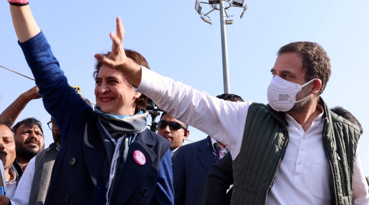 Rahul, Priyanka March In Amethi, Target BJP: ‘Every Lane Is The Same ...