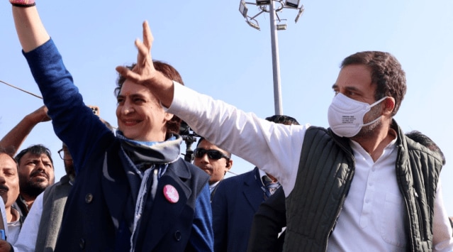 Rahul, Priyanka march in Amethi, target BJP: ‘Every lane is the same’