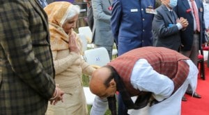 Delhi Confidential: Rajnath Singh touched feet of war veteran as mark of respect