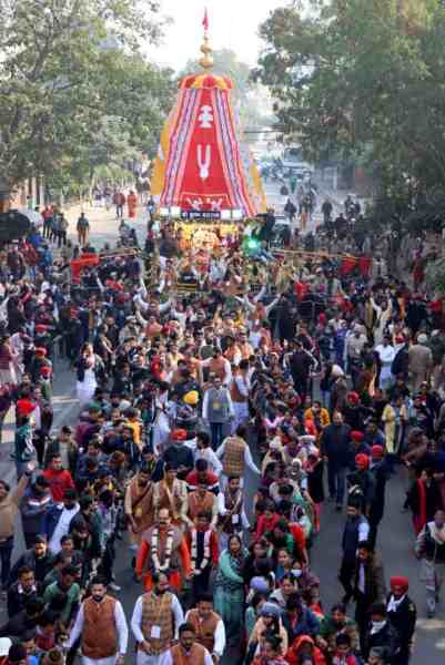 Ludhiana, Ludhiana news, Rath Yatra, ISKCON, Lord Krishna Balram Jagannath Rath Yatra, Jagannath Yatra, Indian Express, India news, current affairs, Indian Express News Service, Express News Service, Express News, Indian Express India News