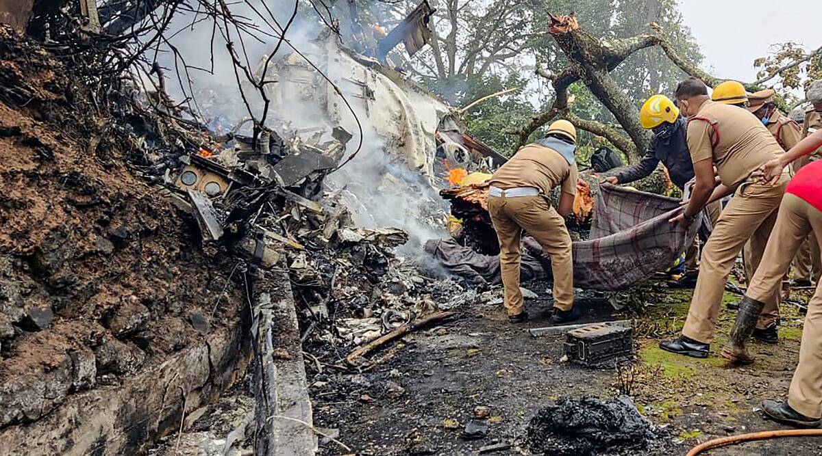 After the 4 who were rescued alive, there was no sign of life&#39;:  Eyewitnesses recount Coonoor chopper crash | Cities News,The Indian Express
