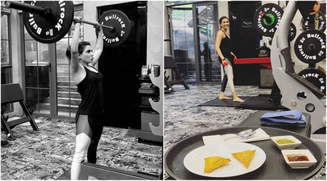 samantha ruth prabhu gym session