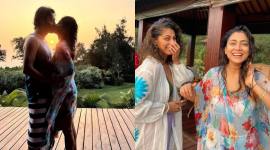 shriya saran vacation pics