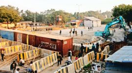 singhu-protest Singhu border, Delhi border, Farmers protests, Farmer Protest Ends, farmers protest, farm laws, farmers protest end, 1 year of farmers protest, Farmer Protest Ends, Farmer Protest Latest News Today, Farmers Union Meet news, MSP, Farm Laws Repealed, Delhi Border News, farmers protest, Farmers protest Rakesh tikait, farmers protest singhu border, gurnam singh chadhuni, sanyukt kisan morcha, MSP, minimum support price Image Alt Tags: Farmers Protest 2021, Farmers Protest 2021 Ends