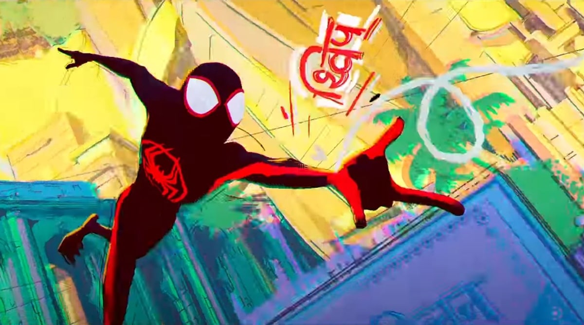 Spider-Man Across the Spider-Verse Part One trailer: Miles Morales finds himself in India | Entertainment News,The Indian Express