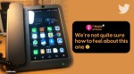 viral tweets, tablet like landphone, smart landline phone, landline phone with smartscreen, KT5 (3C), odd news, indian express