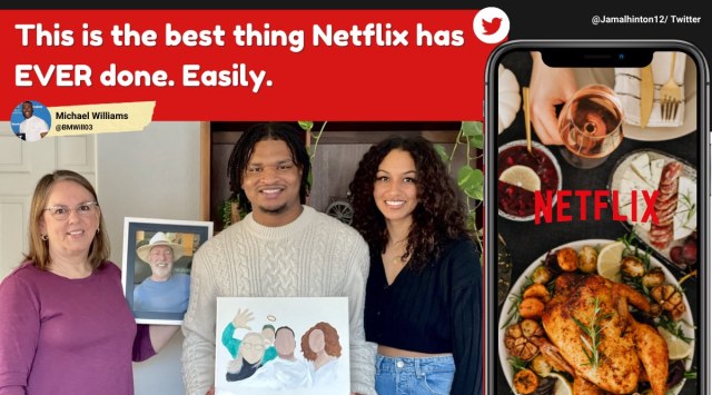 thanksgiving grandma, netfix, netflix holiday films, thanksgiving grandma stranger netflix film, viral news, good news, indian express