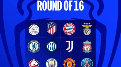 UEFA League 2021-22 Round 16 Live Updates- UCL Last 16 Draw Online